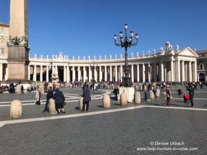 Rome St Peter's Square by day
