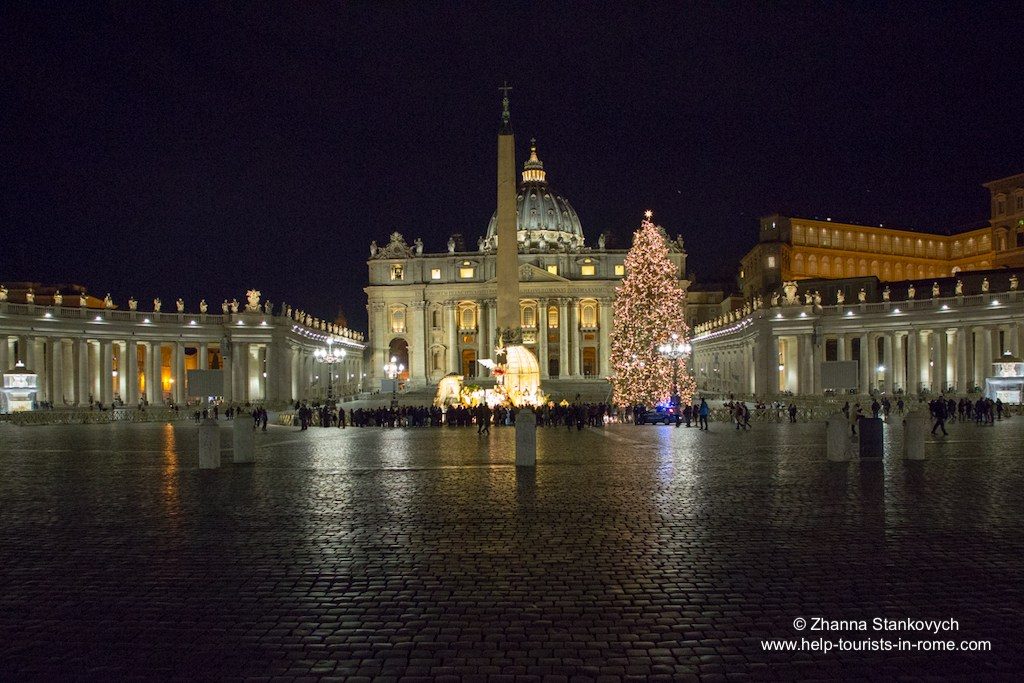 Christmas St Peter's Rome