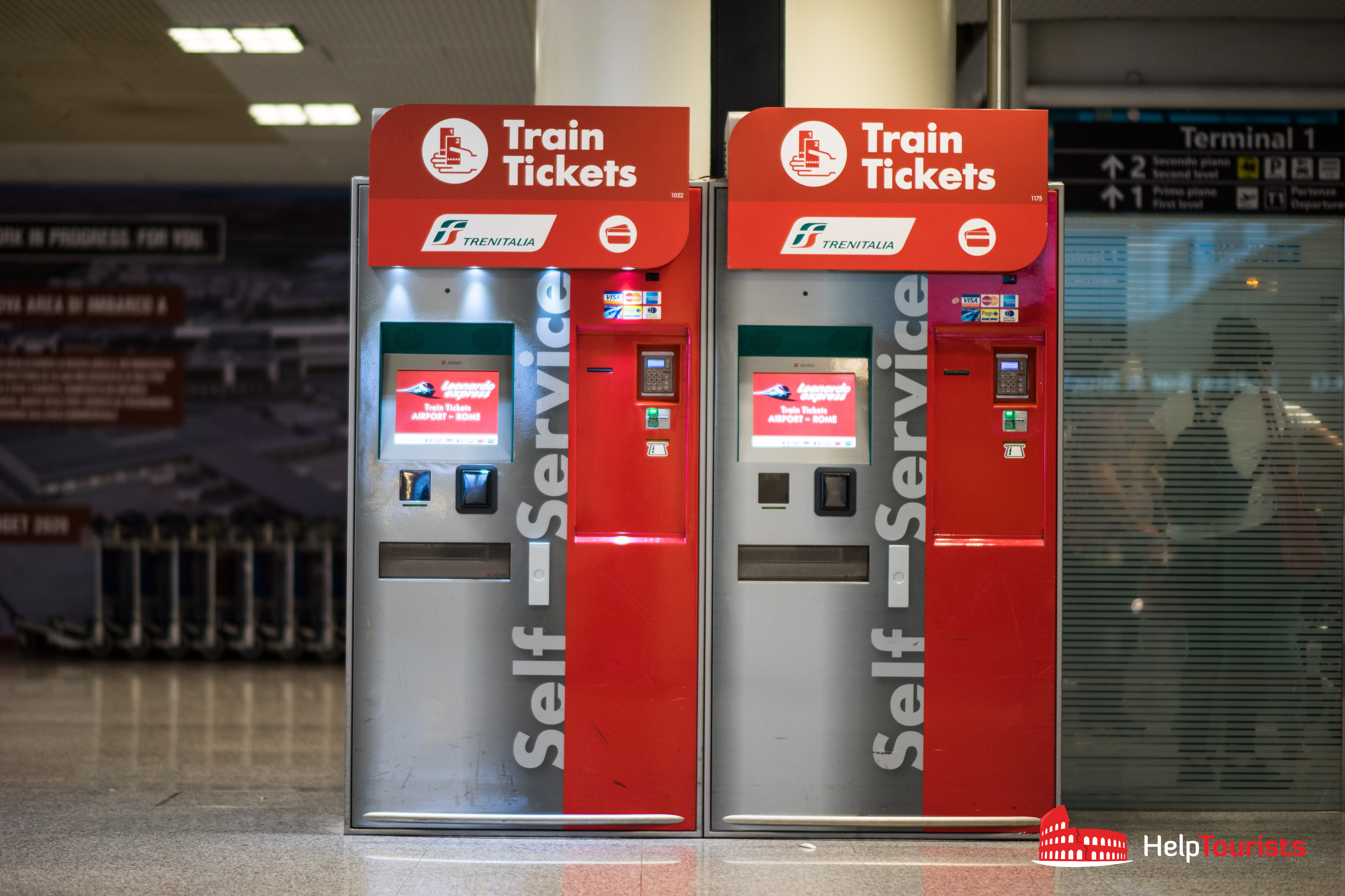 ROME_airport_Ticket machine