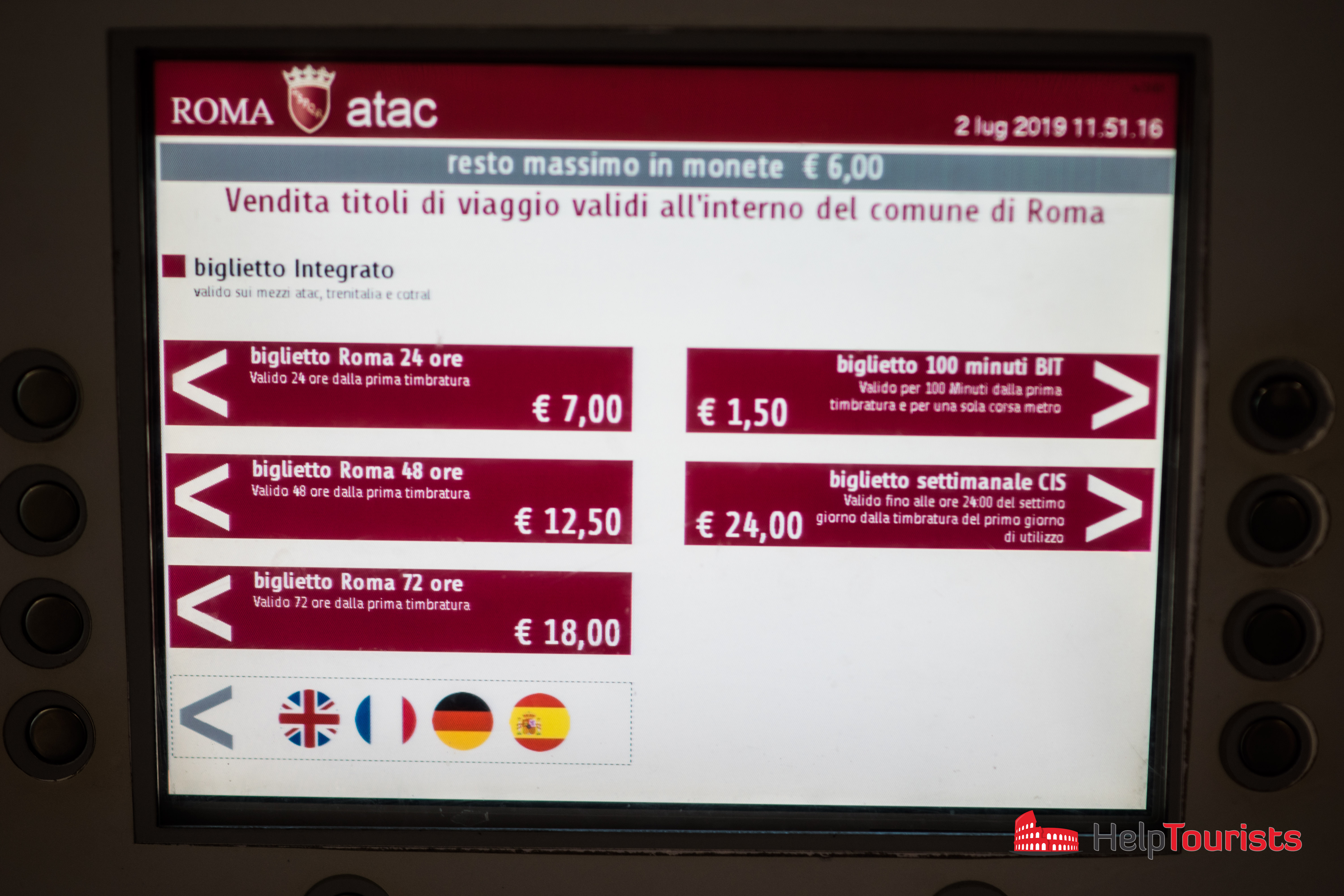 Top 64+ imagen rome metro tickets