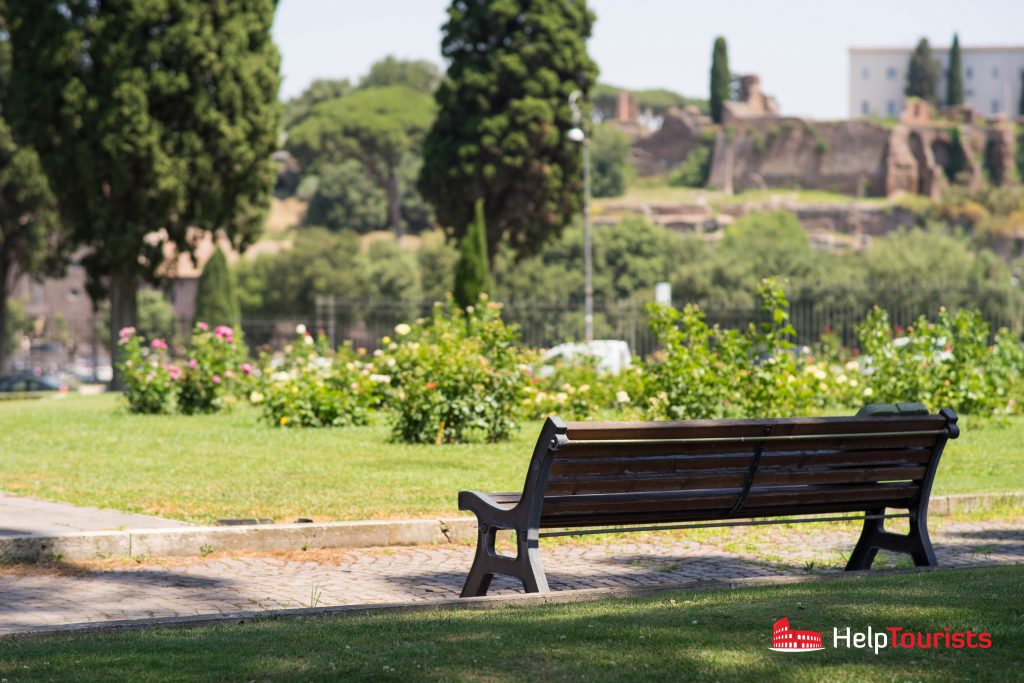 ROME_Summer_Park bench_break_l