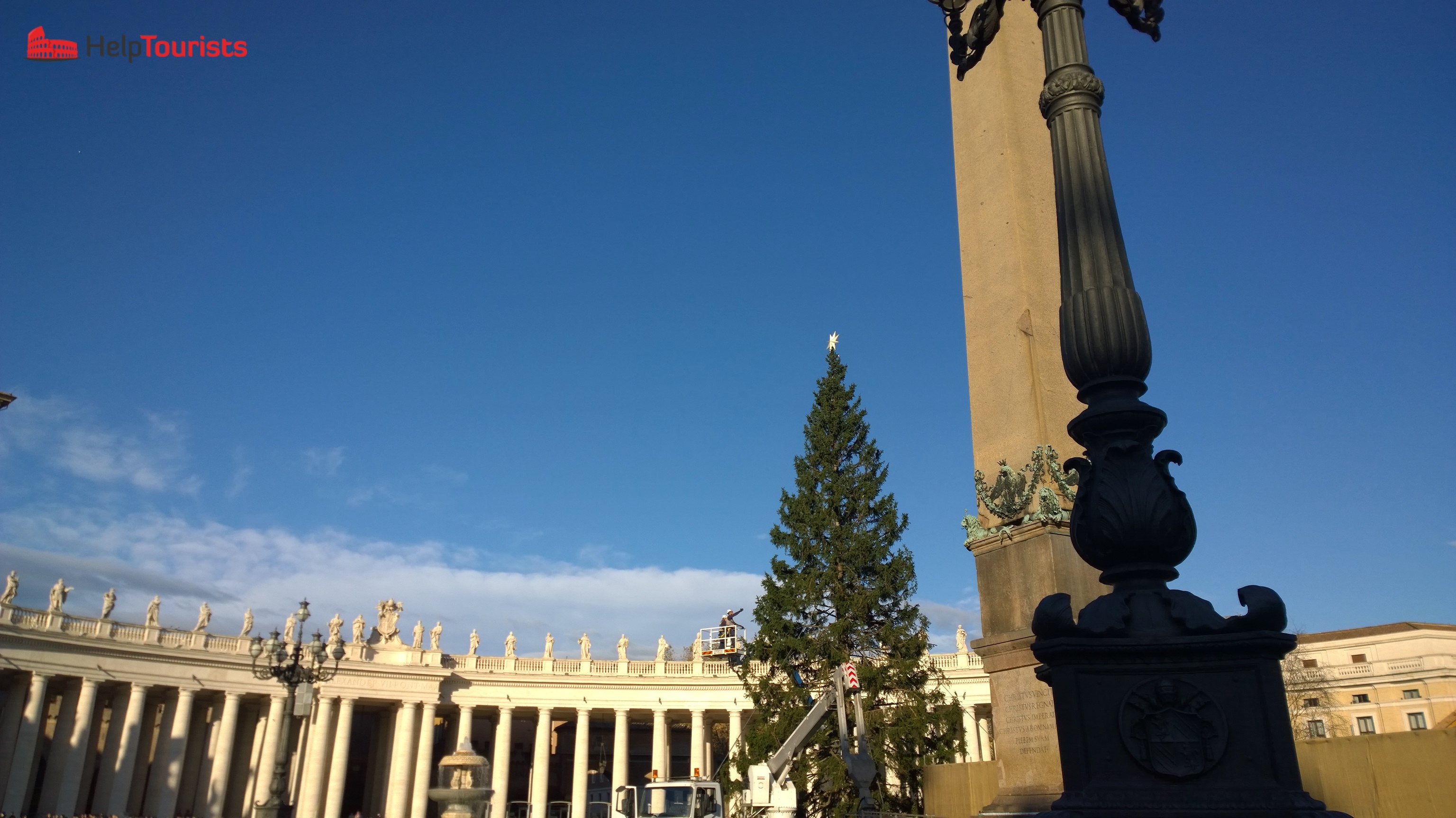Rom Winter Weihnachten Vatikan