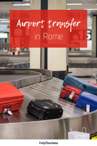 Pin Airport Transfer in Rome